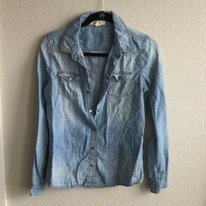 Chambray Top